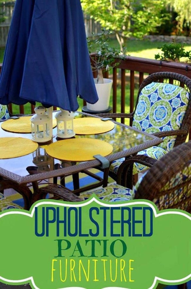 Patterned Cushions, Instant Patio Refresh