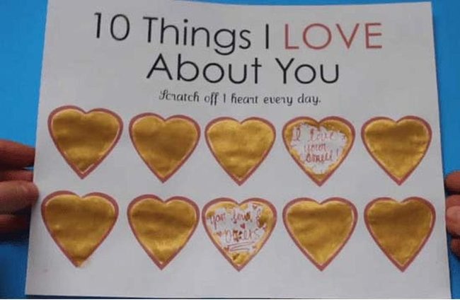 Hidden Messages Heart Reveal