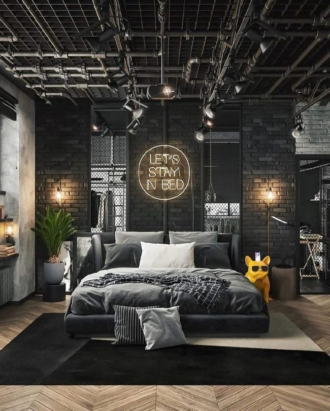 Exposed Brick Meets Modern Comfort
