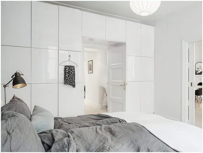 Dark Gray Bedroom Contrast
