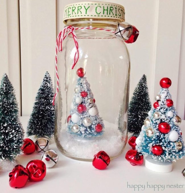 Miniature Winter Scenes Glass Globes