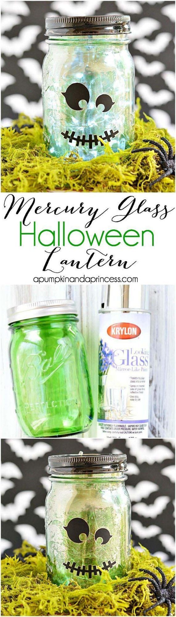 Mercury Glass Monster Jars