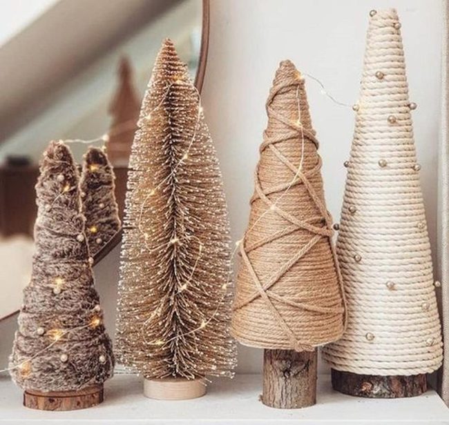 Handcrafted Woodland Trees Collection