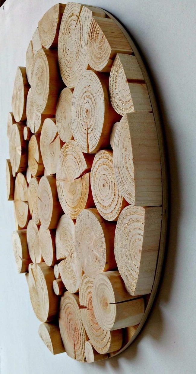 Wooden Mosaic Wall Art