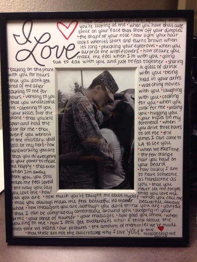 Handwritten Memory Frame