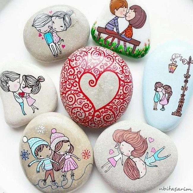 Painted Stones, Personalized Joy