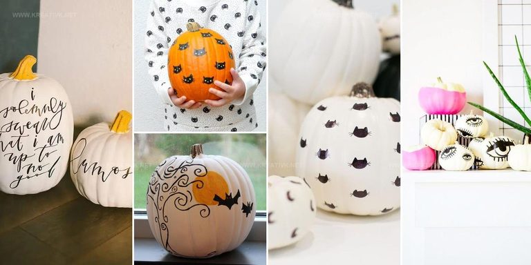 4968925 Sharpie Halloween Pumpkin Decor Ideas
