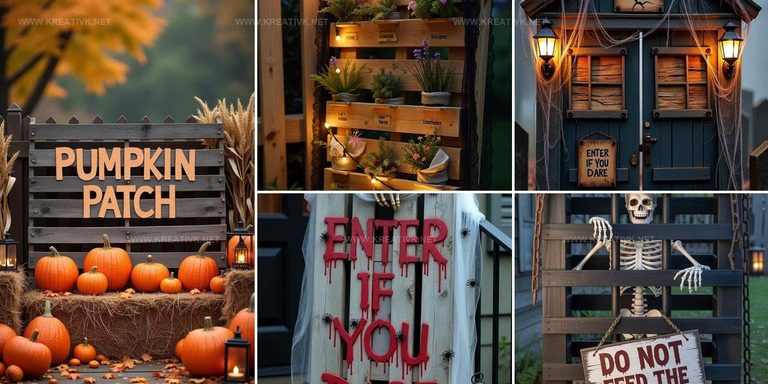 5206384 Pallet Halloween Decor Ideas