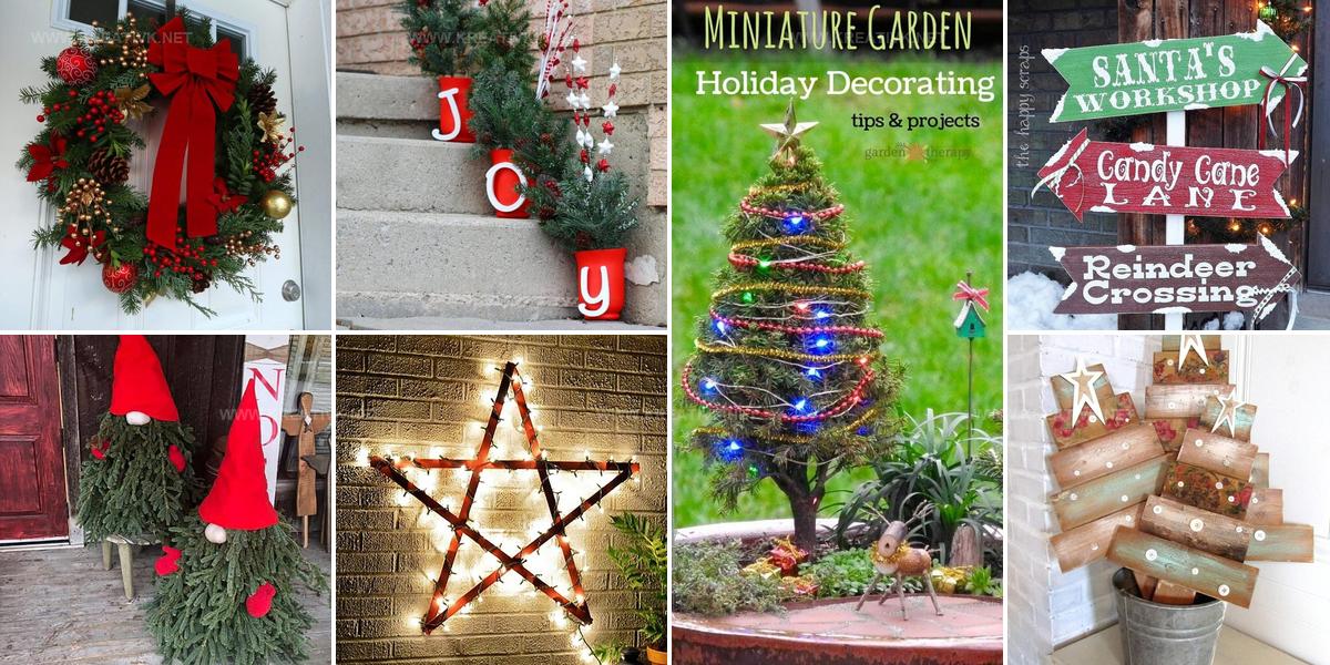 8151713 Christmas DIY Outdoor Decor Ideas
