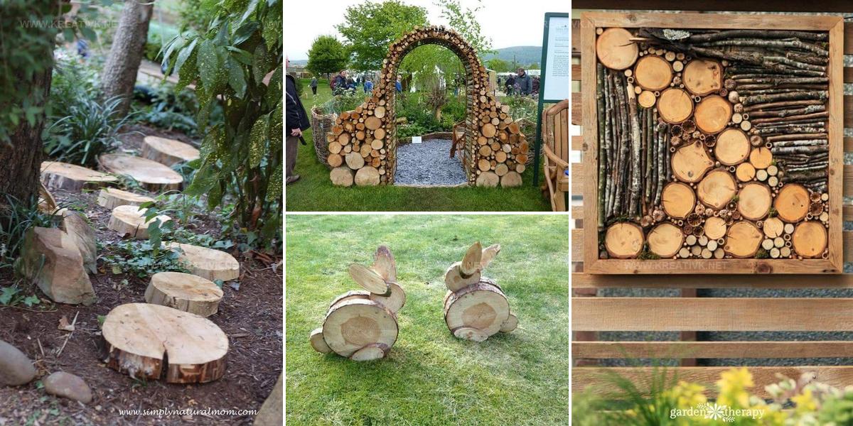 3311440 DIY Wood Piece Garden Ideas