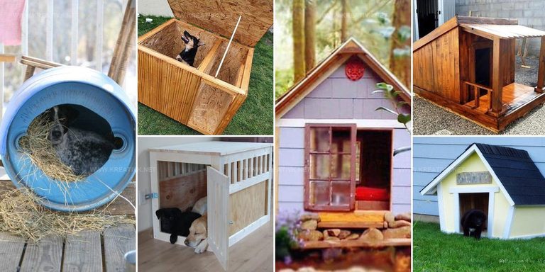 4474592 DIY Outdoor Heated Dog House Ideas