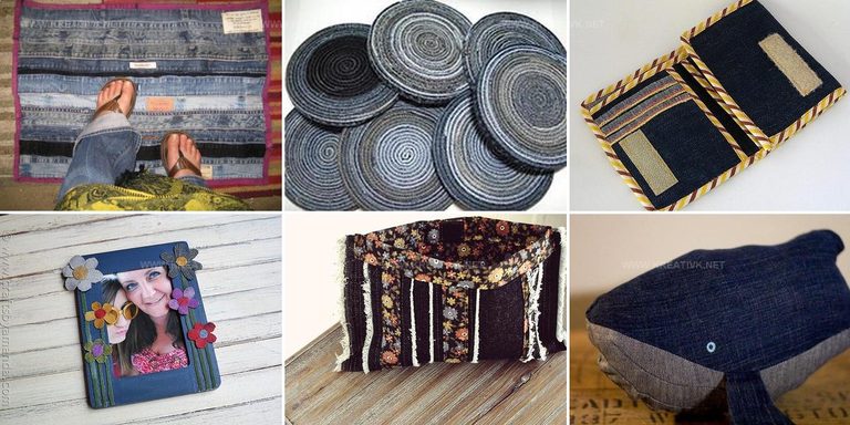 5887219 Denim Craft Ideas