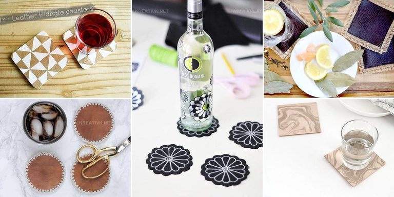 3449773 DIY Leather Coaster Ideas