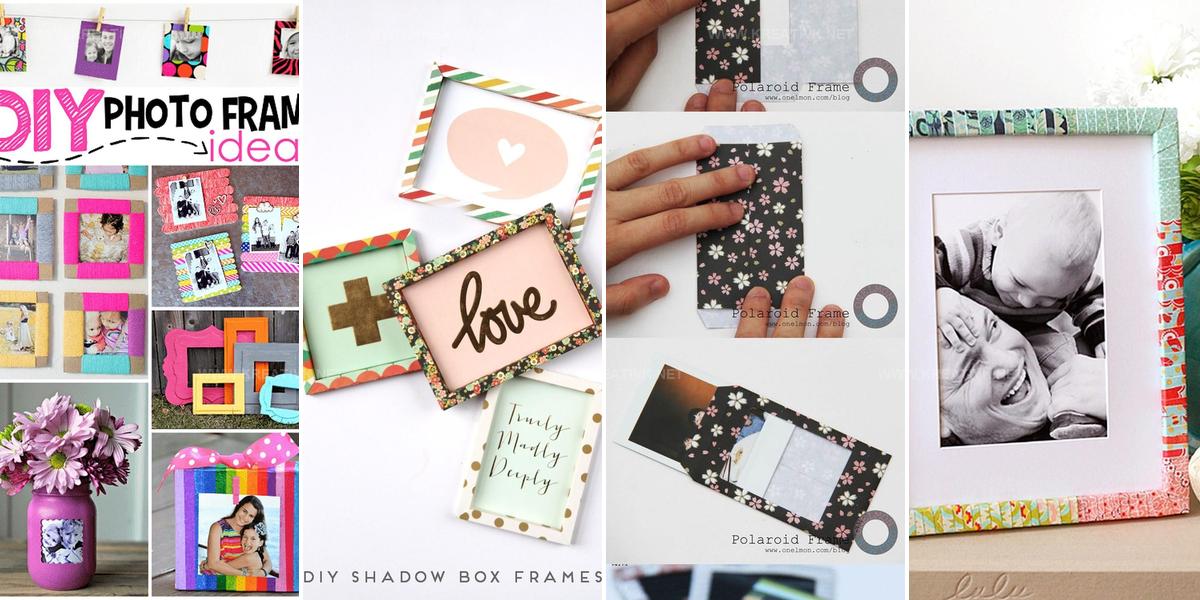 5486285 DIY Paper Photo Frame Ideas