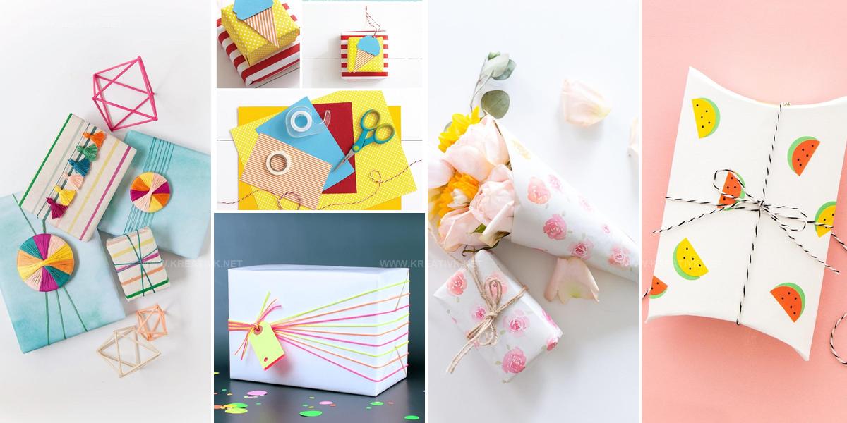 5357181 DIY Summer Gift Wrapping Paper Ideas