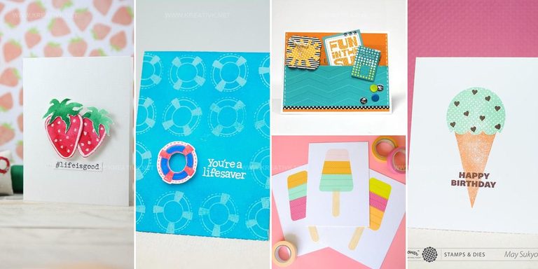 2408267 DIY Summer Card Ideas