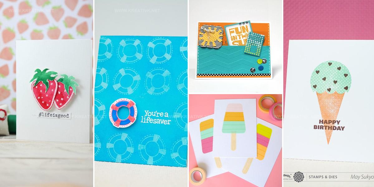 2408267 DIY Summer Card Ideas