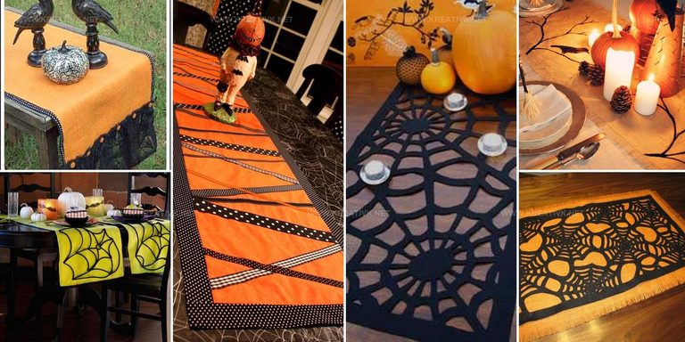 2775244 DIY Halloween Table Runner Ideas