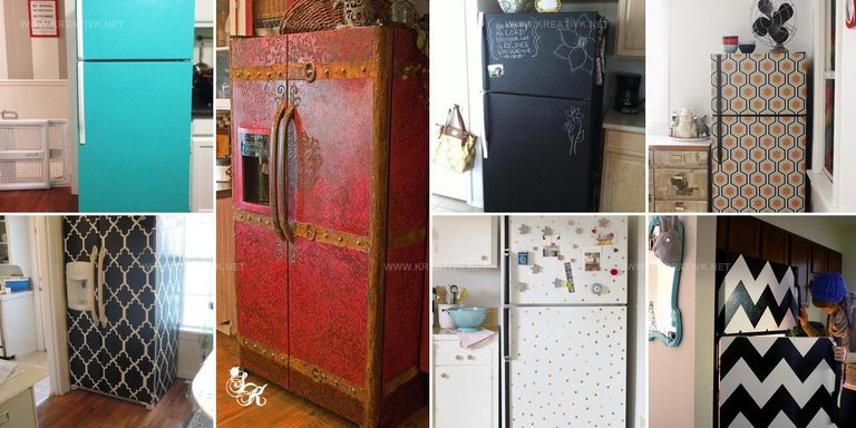 6433134 DIY Fridge Makeover Ideas