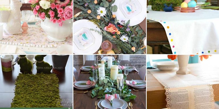 2281856 DIY Spring Table Runner Ideas