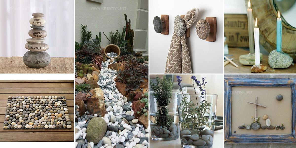 5752764 DIY River Rock Decor Ideas