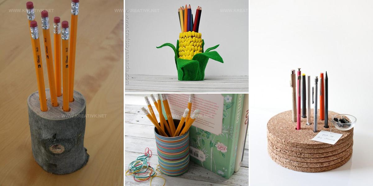 2389292 DIY Pencil Holder Ideas