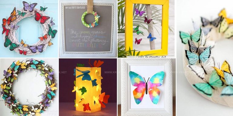 7088977 DIY Butterfly Decoration Ideas