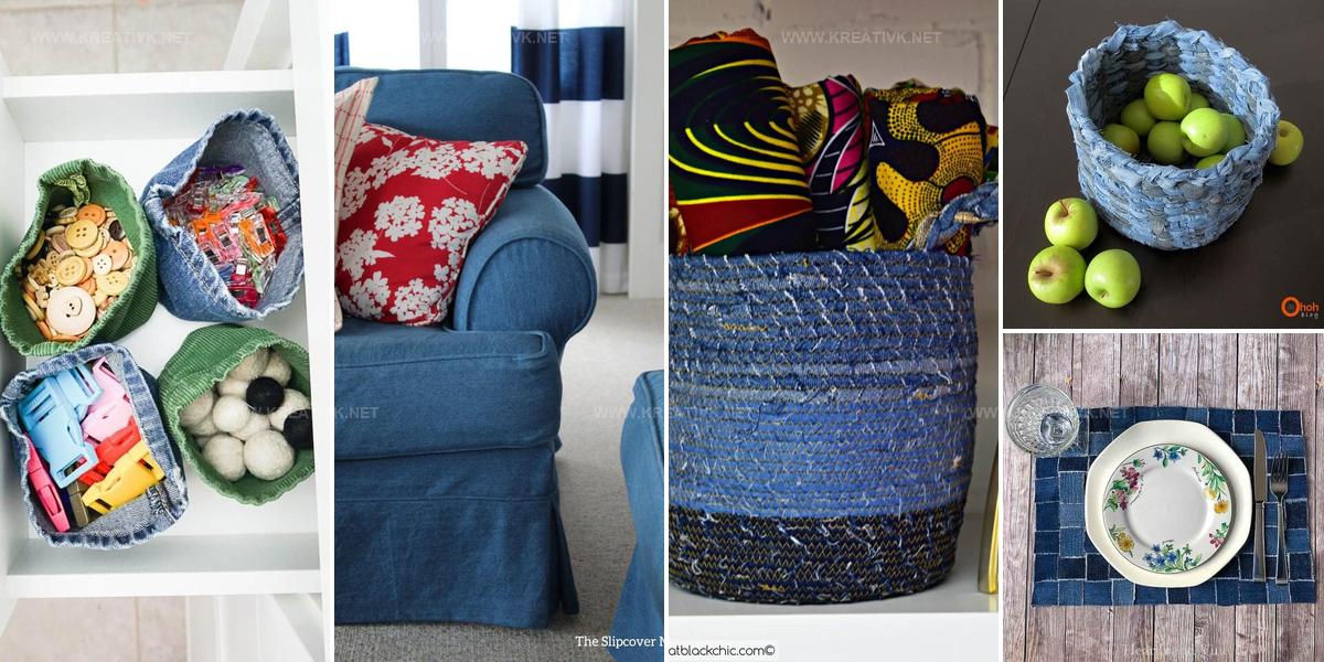 8503214 Denim DIY Decor Ideas