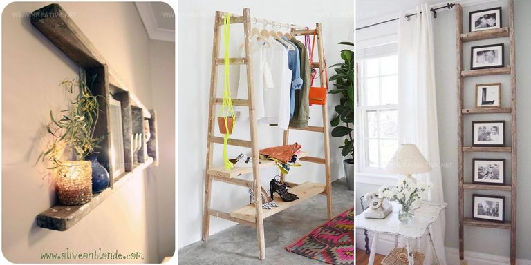 2220657 Repurposed Old Ladder Ideas