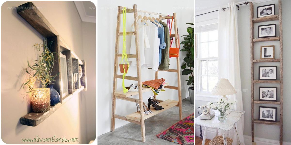 2220657 Repurposed Old Ladder Ideas