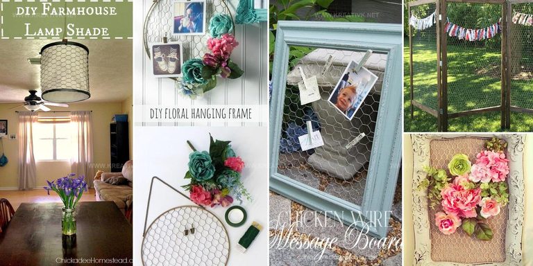 1130152 Chicken Wire DIY Project Ideas
