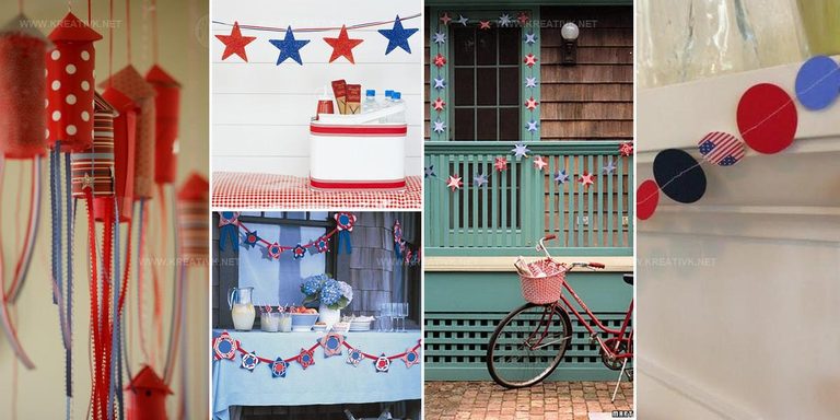 4231647 DIY Fourth Of July Garland Ideas