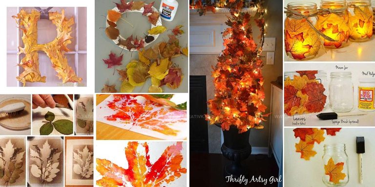 2476569 DIY Fall Leaf Craft Ideas