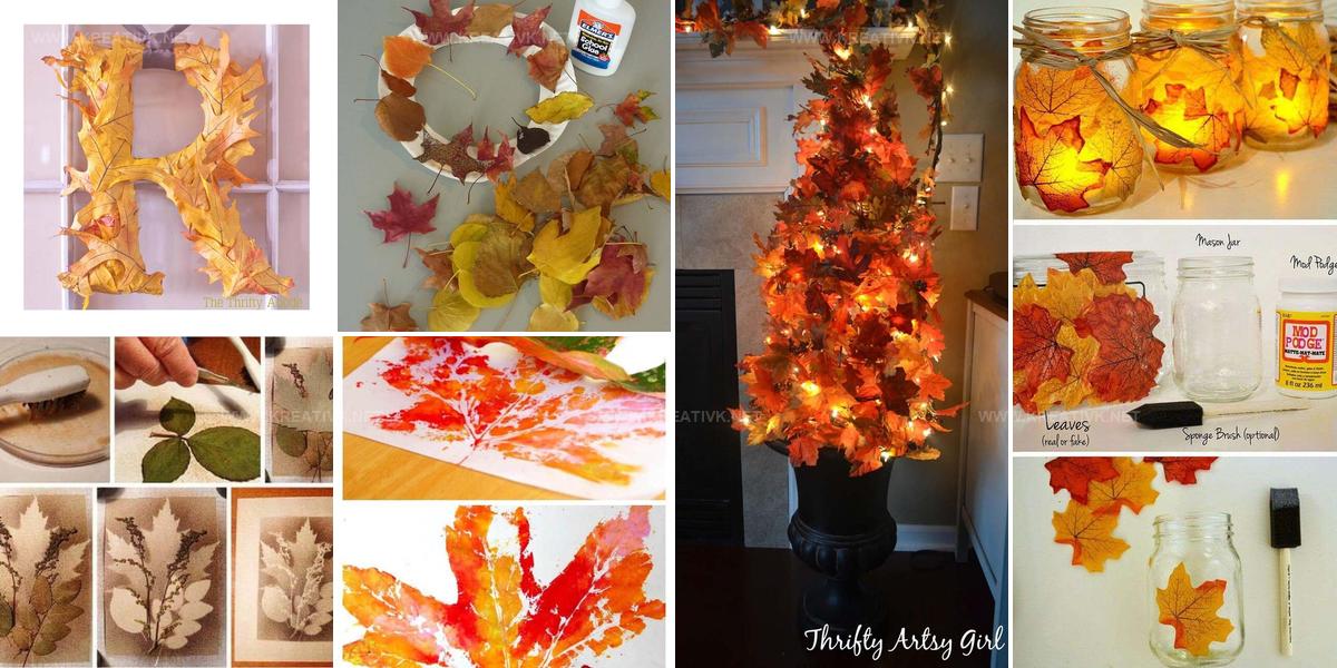 2476569 DIY Fall Leaf Craft Ideas