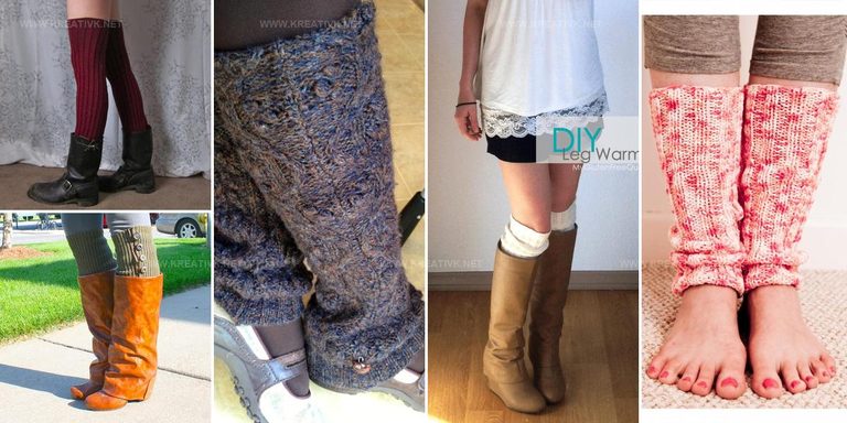 9784677 DIY Leg Warmer Ideas