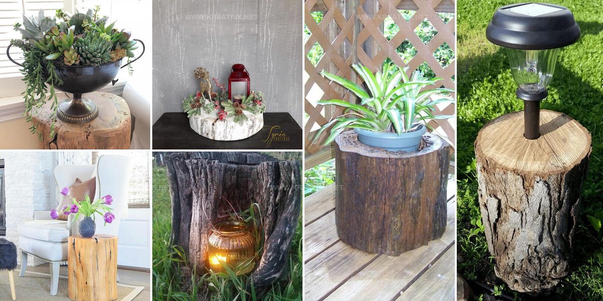 8165702 DIY Tree Stump Ideas