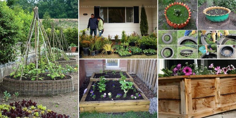 6968193 DIY Flower Bed Ideas
