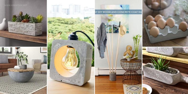 5823218 DIY Cement Home Decor Ideas