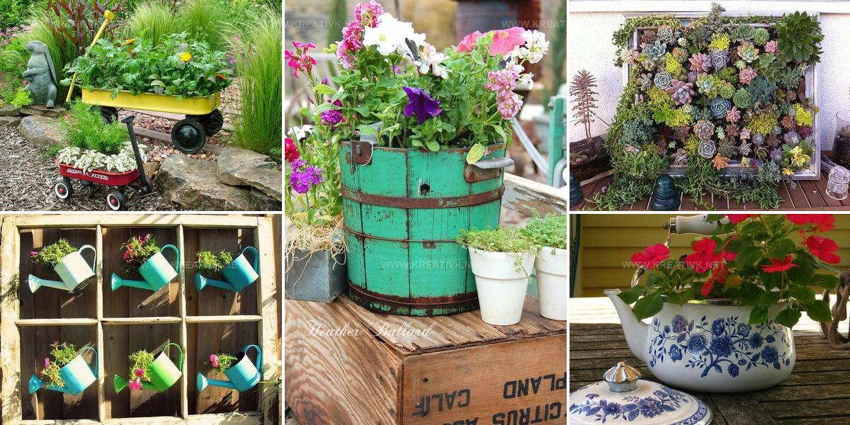 2805195 Repurposed Garden Container Styles