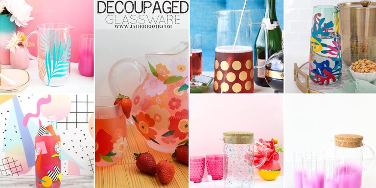 3713097 DIY Glass Pitcher Makeover Ideas