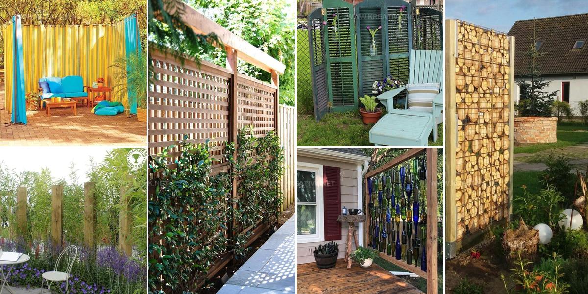 2796790 DIY Garden Privacy Screen Ideas