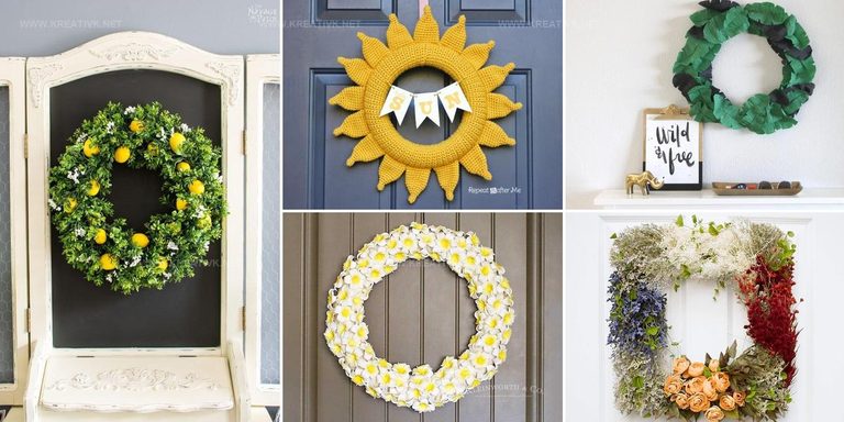 3270545 DIY Summer Wreath Ideas