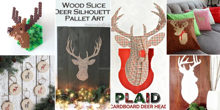 1421000 DIY Christmas Deer Decoration Ideas