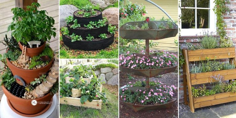 5551293 DIY Tiered Planter Ideas