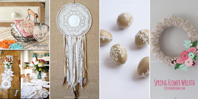 4793322 DIY Lace And Doily Craft Ideas