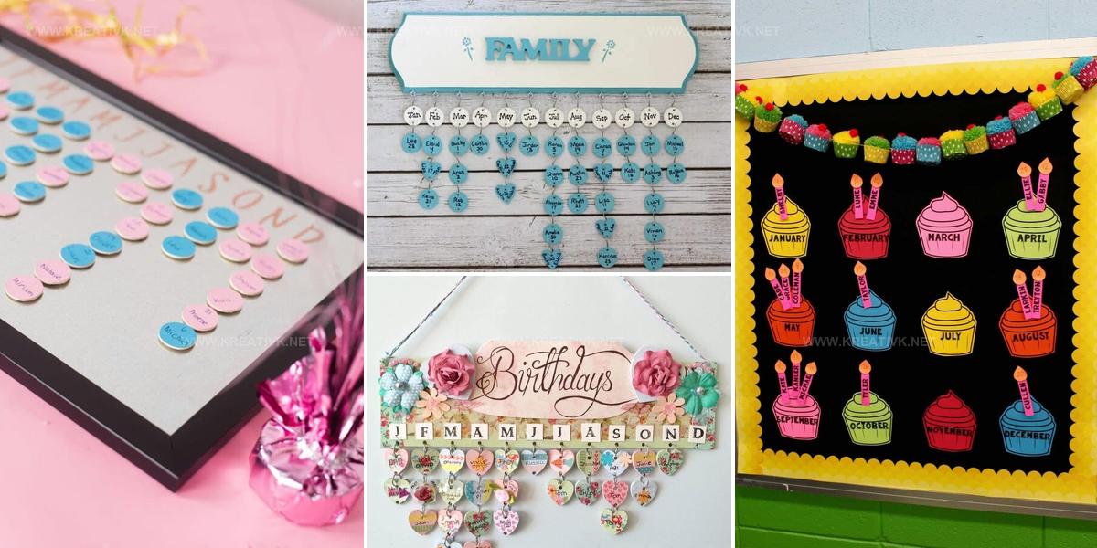 1679129 DIY Birthday Calendar Ideas