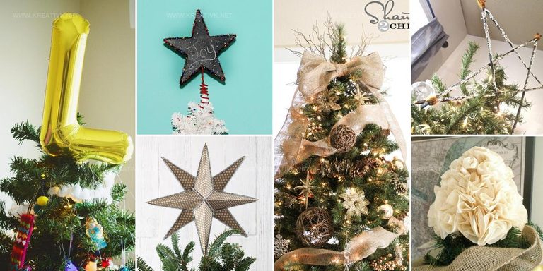 4229828 DIY Christmas Tree Topper Inspiration