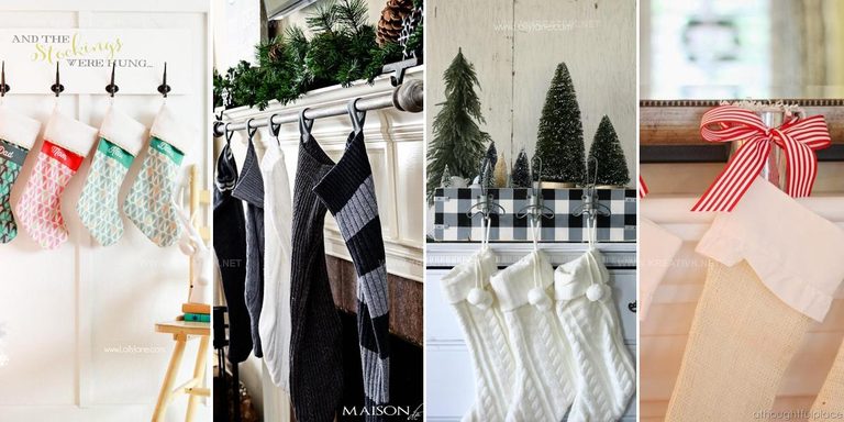 5575448 DIY Christmas Stocking Holder Ideas