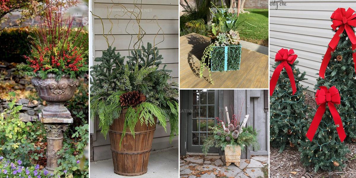 5365929 DIY Christmas Planter Ideas