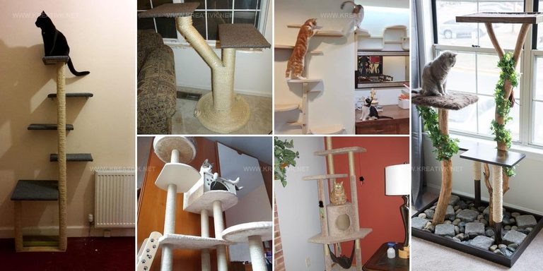 2856763 DIY Cat Tree Ideas